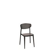ROJAPLAST Židle zahradní Aire, antracit - Zahradní židle