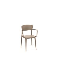 ROJAPLAST Garden chair MARE ARMCHAIR, taupe - Garden Chair