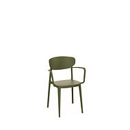 ROJAPLAST Kreslo Mare Armchair olivové - Záhradná stolička