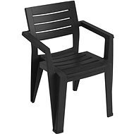 TOOMAX Židle zahradní Lido - grafit - Zahradní židle