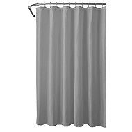 AQUALINE Shower Curtain, 180 × 200cm, polyester, grey ZV044 - Shower Curtain