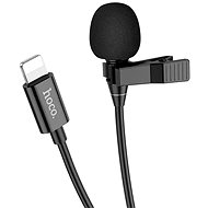Hoco L154 Lavalier Lightning, black - Microphone