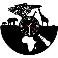 Clock LP vynil 30cm Safari - Wall Clock