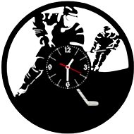 Clock LP vynil 30cm Hockey - Wall Clock