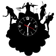 Clock LP vynil 30cm Group of musicians - Wall Clock