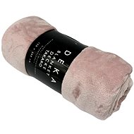 Home Elements Microflannel blanket 150 × 200 cm, light pink - Blanket
