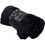 Home Elements Microflannel blanket 150 × 200 cm, anthracite - Blanket