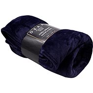 Home Elements Microflannel blanket 220 × 240 cm, blue - Blanket