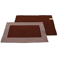 Home Elements Chocolate and rustic placemats, set of 4 - Placemat