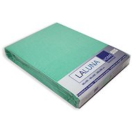 Home Elements Jersey stretch sheet 180 × 200 cm, mint, cotton - Bedsheet