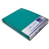 Home Elements Jersey stretch sheet 160 × 200 cm, green, cotton - Bedsheet