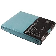 Home Elements Jersey sheet 160 × 200 cm, light blue, cotton - Bedsheet