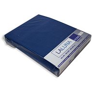 Home Elements Jersey Sheet 180 × 200 cm, Dark blue, 100% cotton - Bedsheet
