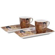 Home Elements Espresso set 2x 90 ml with coasters, Klimt, Adele - Cup
