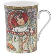 Home Elements porcelain mug 300 ml, Mucha, Autumn - Mug