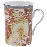Home Elements porcelain mug 300 ml, Mucha, Winter - Mug