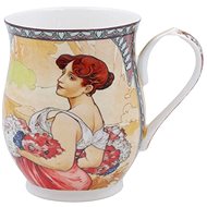 Home Elements porcelain mug 350 ml, Mucha, Summer - Mug