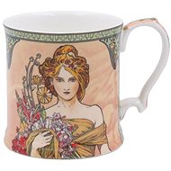 Home Elements porcelain mug 360 ml, Mucha, Spring - Mug