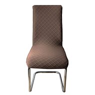 Home Elements chair cover 38 × 38 × 45 cm dark brown - Chair Cover