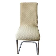 Home Elements chair cover 38 × 38 × 45 cm beige - Chair Cover