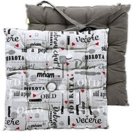 Home Elements quilted seat cushion 40 × 40 cm, Good taste - Chair Cushion