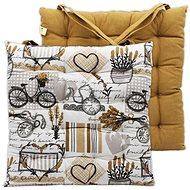 Home Elements Quilted seat cushion 40 × 40 cm, Best Grandma - Chair Cushion