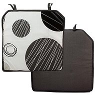 Home Elements seat cushion 40 × 40 cm, Circles - Chair Cushion