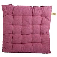 Home Elements quilted seat cushion 40 × 40 cm, pink - Chair Cushion