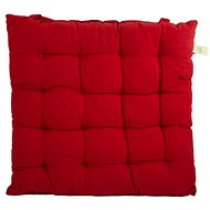 Home Elements quilted seat cushion 40 × 40 cm, red - Chair Cushion