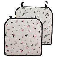 Home Elements seat cushion 40 × 40 cm, flowers - Chair Cushion