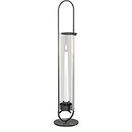 Höfats Oval Candle 55 Black - Candlestick