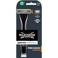 WILKINSON Quattro Essential Precision Trimmer + 1 spare head - Razor