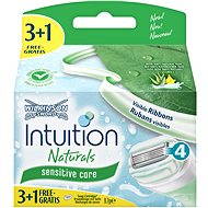 Intuition Naturals (3 + 1 pc) - Women's Replacement Shaving Heads