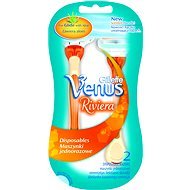 Gillette Venus Riviera 2 ks - Jednorazové dámske holiace strojčeky