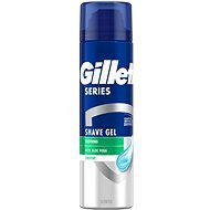 GILLETTE Series Sensitive Gel 200 ml alcohol - Shaving Gel