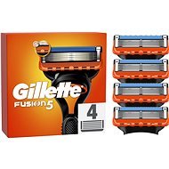 GILLETTE Fusion5 4 pcs - Men's Shaver Replacement Heads