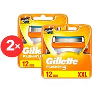 GILLETTE Fusion Manual 2 x 12 pcs - Replacement Blade Refill