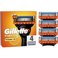 GILLETTE Fusion5 Power 4 ks - Pánske náhradné hlavice