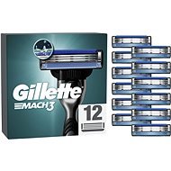 GILLETTE Mach3 12pc, spare heads - Men's Shaver Replacement Heads