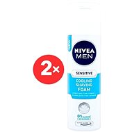 NIVEA Men Sensitive Cooling 2 × 200 ml - Shaving Foam