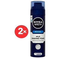 NIVEA Men Mild Shaving Foam 2 × 200 ml - Shaving Foam