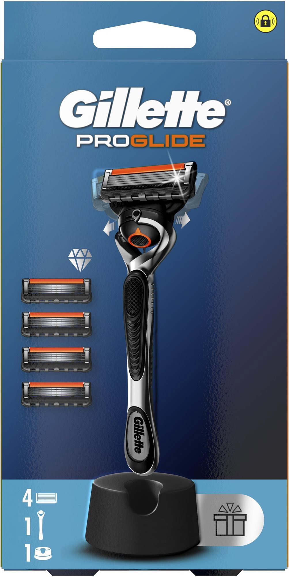 GILLETTE ProGlide + 4db fej - Borotva