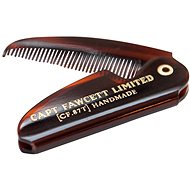 CAPTAIN FAWCETT Folding moustache comb - Beard Comb
