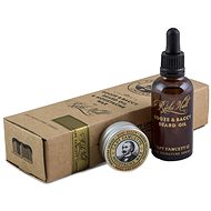 CAPTAIN FAWCETT Booze & Baccy Beard Oil & Moustache Wax 65 ml - Cosmetic Gift Set
