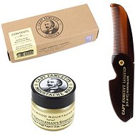 CAPTAIN FAWCETT Sandalwood Moustache Wax & Brush Gift Set  15 ml - Cosmetic Gift Set