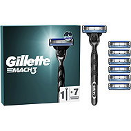 GILLETTE Mach3 + 7 darab fej - Borotva