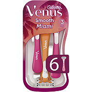 GILLETTE Venus Smooth Miami 6 pcs - Disposable Shavers