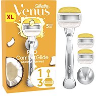 GILLETTE Venus Pro ComfortGlide Coconut + 3 heads and wall holder - Razor