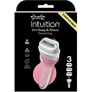 WILKINSON Intuition 2in1 Soap and Shave Nourishing + 3 pcs - Razor