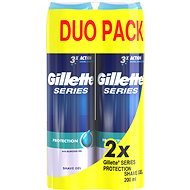 GILLETTE Series Gel Extra Protection 2 × 200 ml - Borotvagél